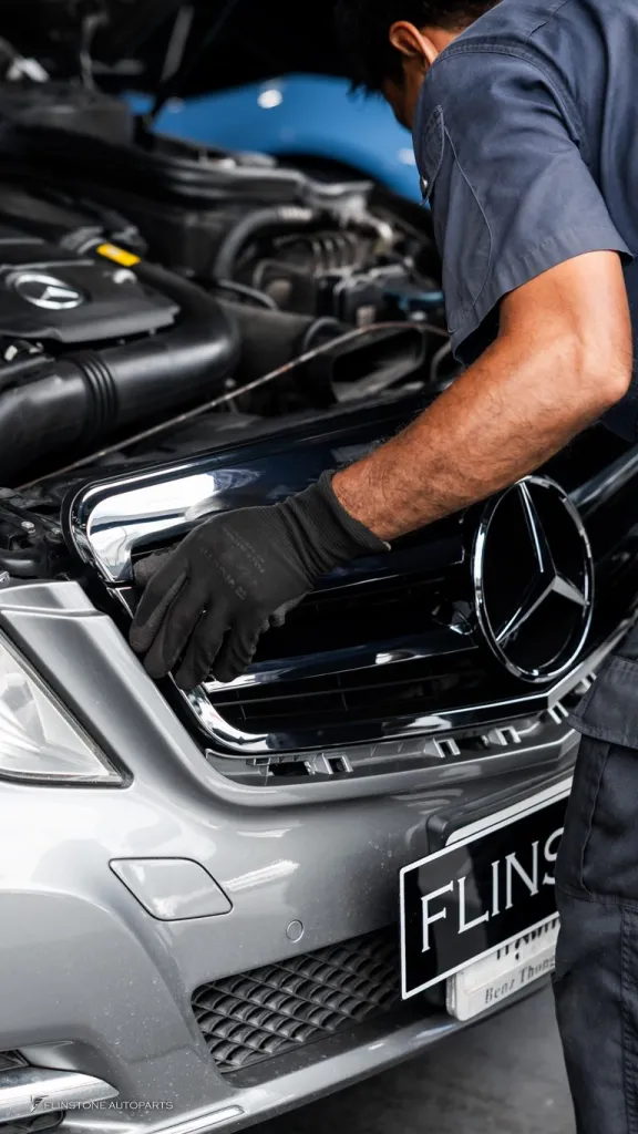 Mercedes Benz W212 กระจังหน้า