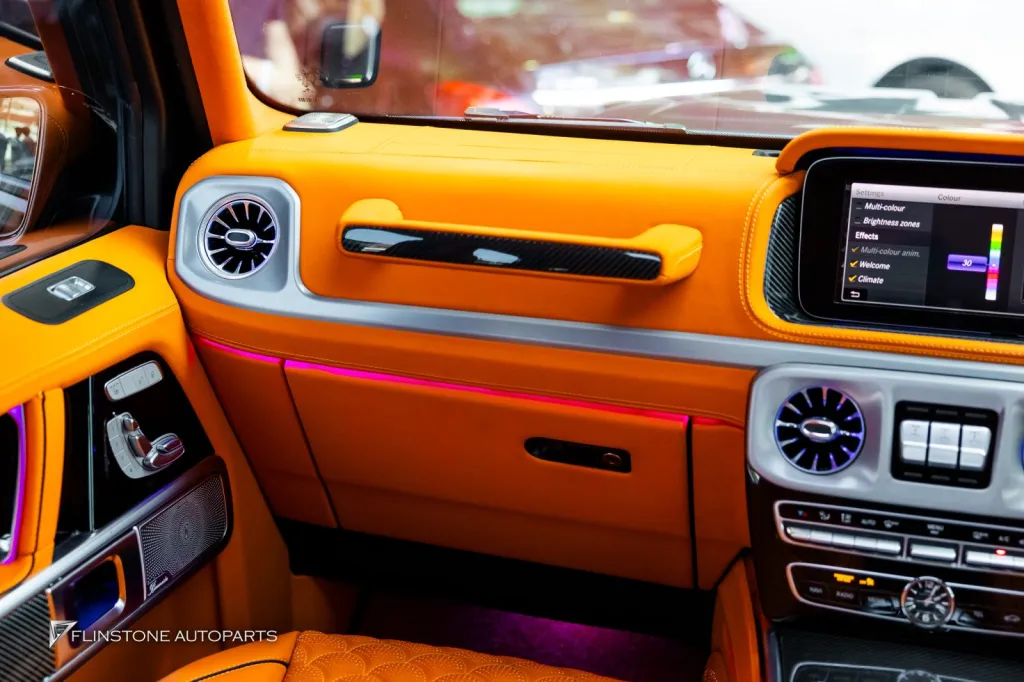 Mercedes Benz Gclass 排气管 Akrapovic 内饰轮毂
