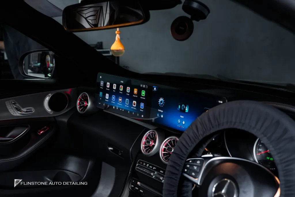 Mercedes Benz C205 จอแอนดรอย