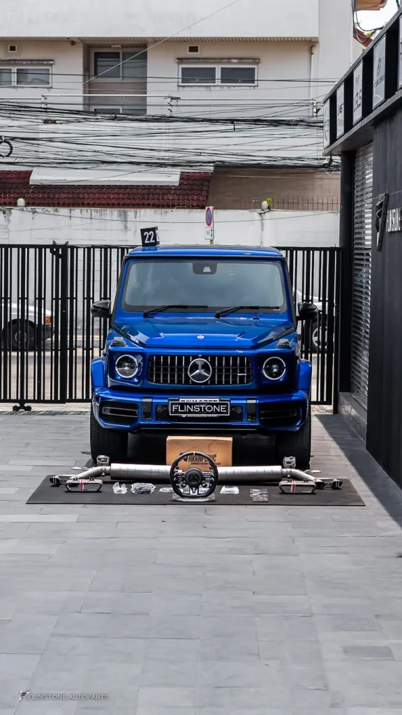 Mercedes Benz Gclass 排气管 Akrapovic 方向盘 Drive Unit