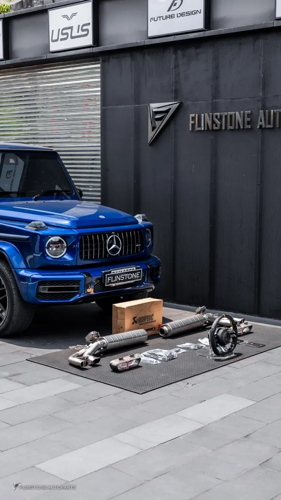 Mercedes Benz Gclass 排气管 Akrapovic 方向盘 Drive Unit