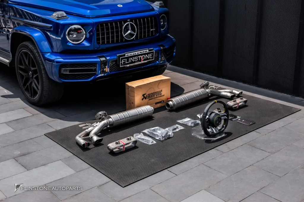 Mercedes Benz Gclass 排气管 Akrapovic 方向盘 Drive Unit