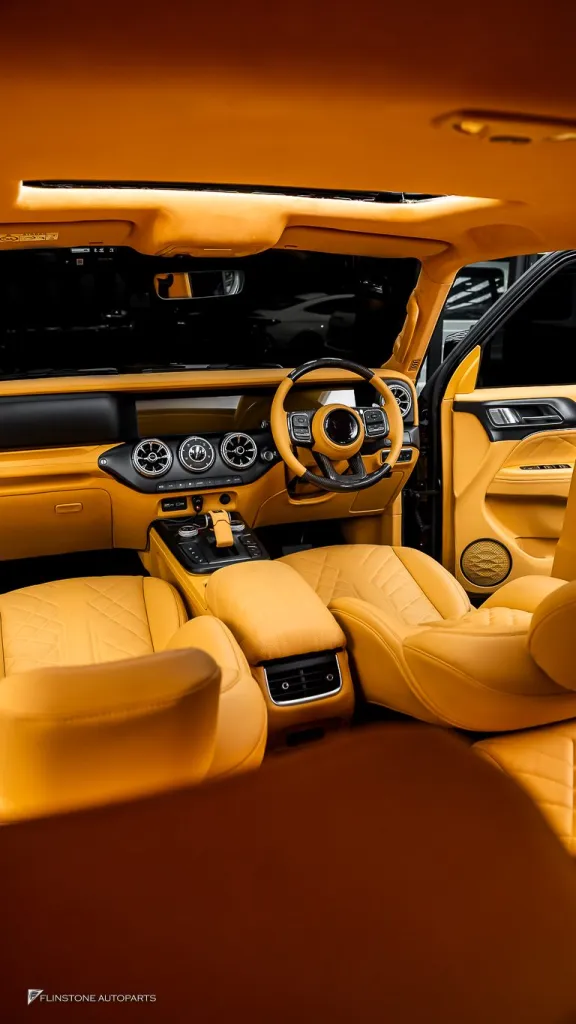 GWM Tank 300 to G63 ชุดพาร์ทรอบคัน ภายใน — Complete (No Logo Brabus)