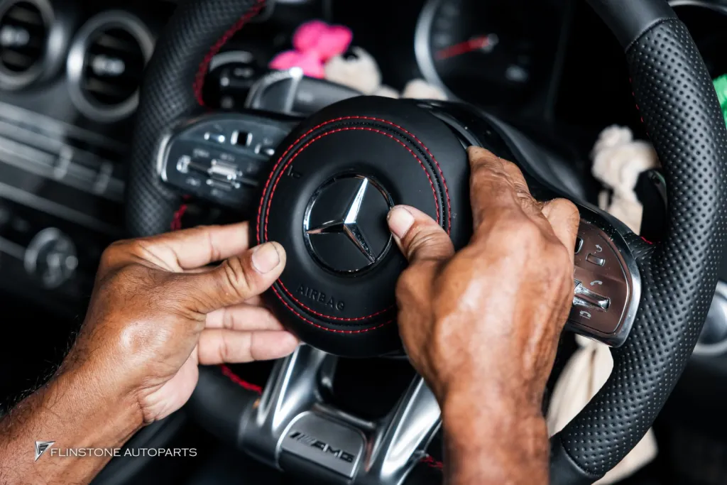 Mercedes Benz C205 Steering Wheel Wireless charging