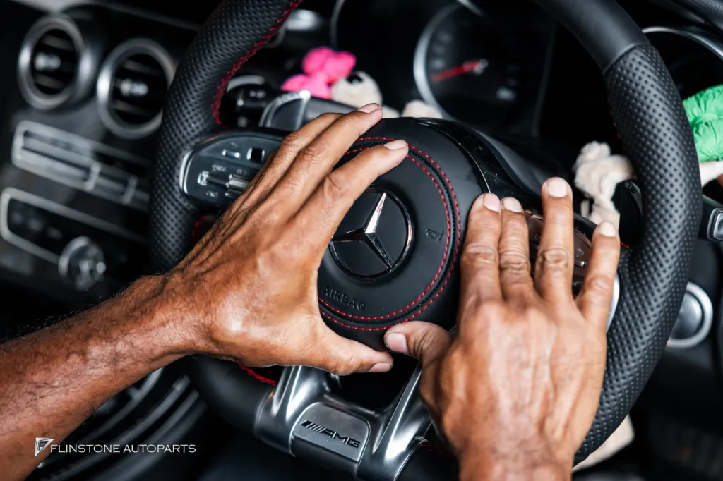 Mercedes Benz C205 Steering Wheel Wireless charging
