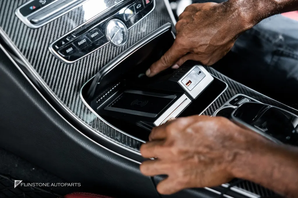 Mercedes Benz C205 Steering Wheel Wireless charging