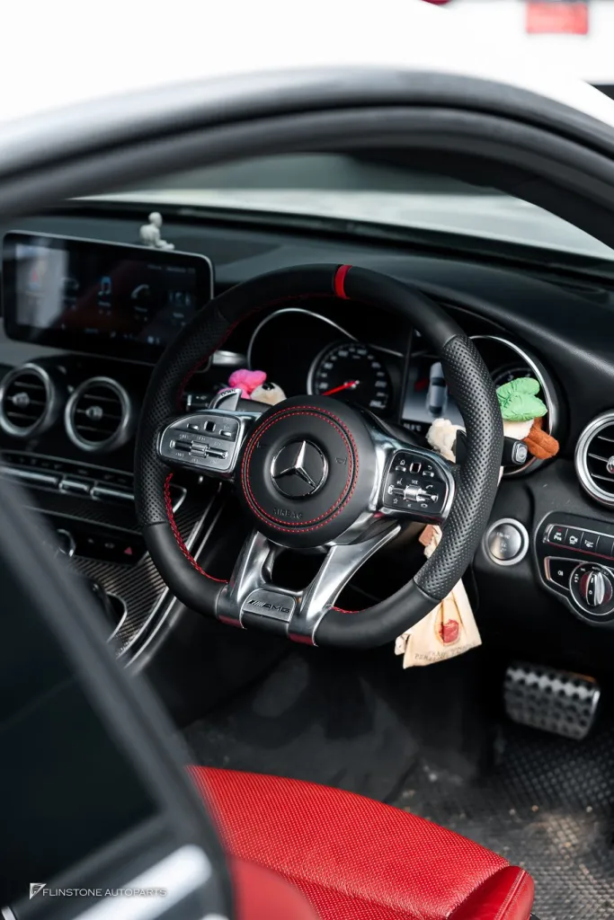 Mercedes Benz C205 Steering Wheel Wireless charging