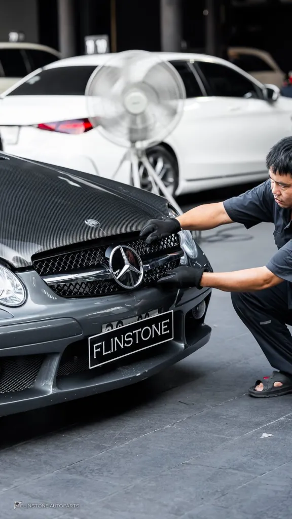 Mercedes Benz W209 กระจัง