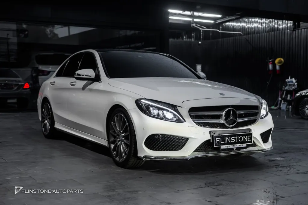 Mercedes Benz w205 จอแอนดรอยไฟแอมเบี้ยน