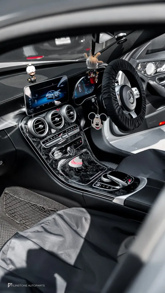 Mercedes Benz W205 锻造碳纤维内饰