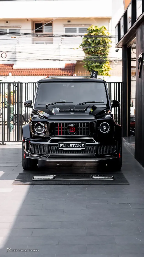 Mercedes Benz Gclass ไฟ LED หลังคา