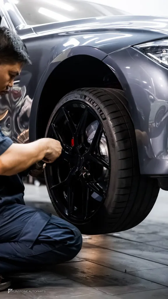 BMW F30 เบรค