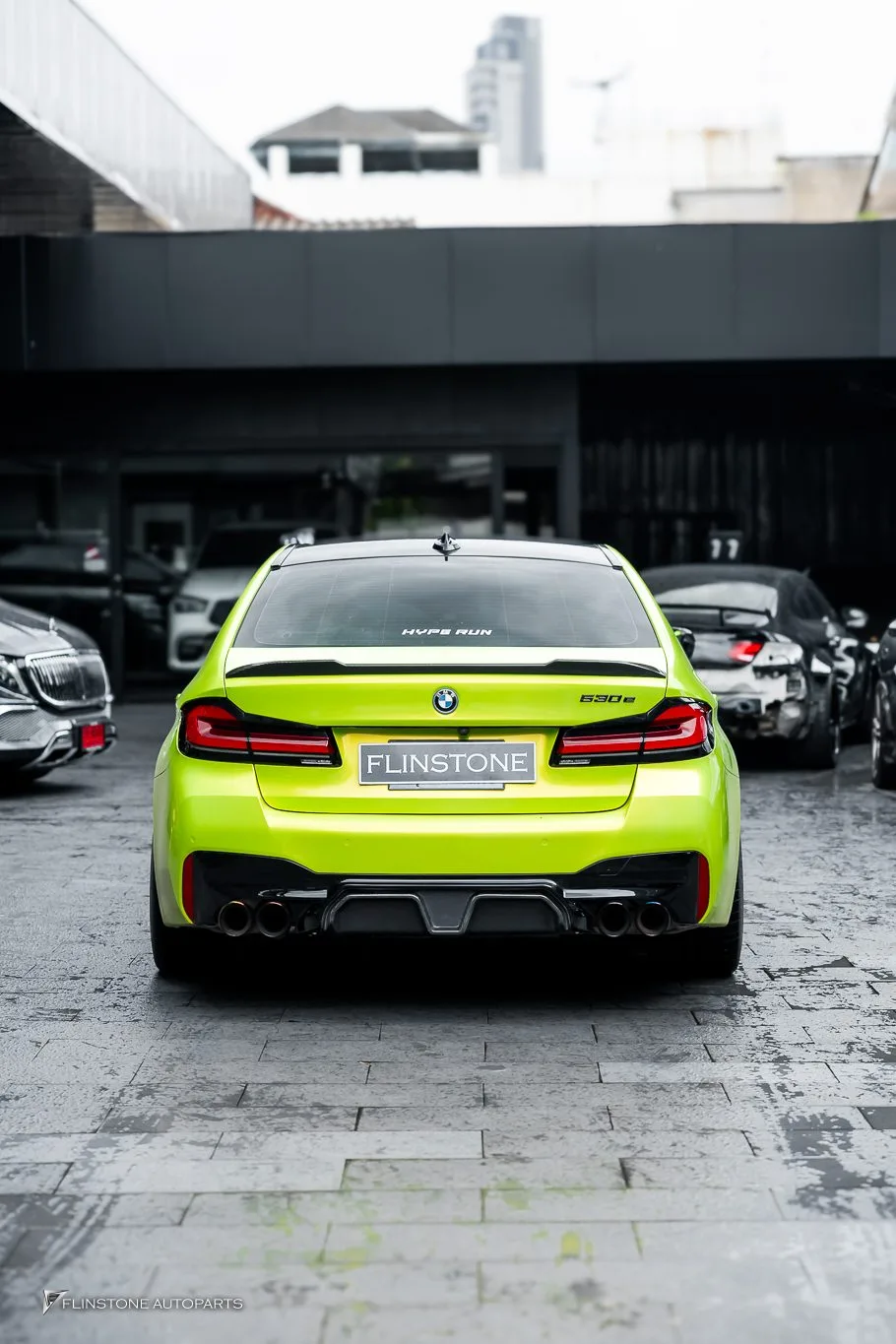 BMW G30 สปอยเลอร์