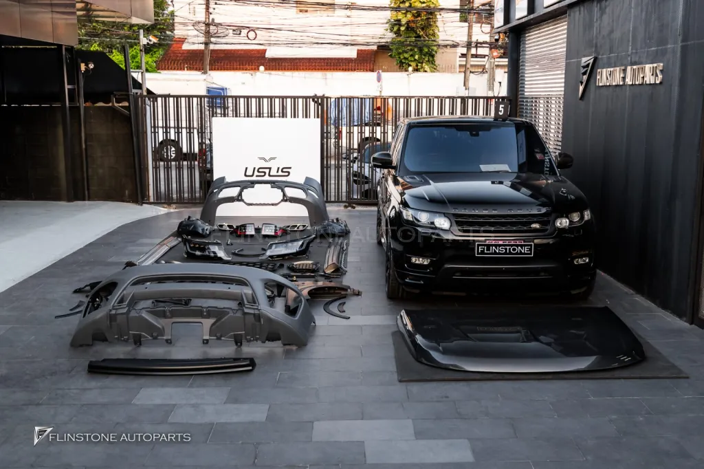 Range Rover Sport ชุดพาร์ทรอบคัน ฝากระโปรงคาร์บอน Usus