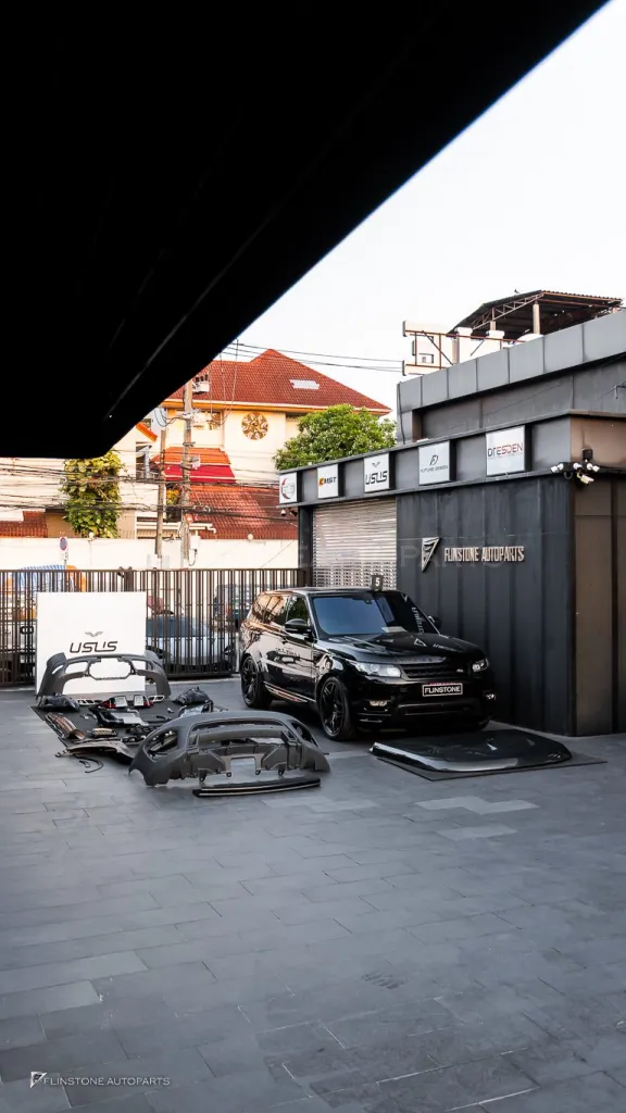 Range Rover Sport ชุดพาร์ทรอบคัน ฝากระโปรงคาร์บอน Usus