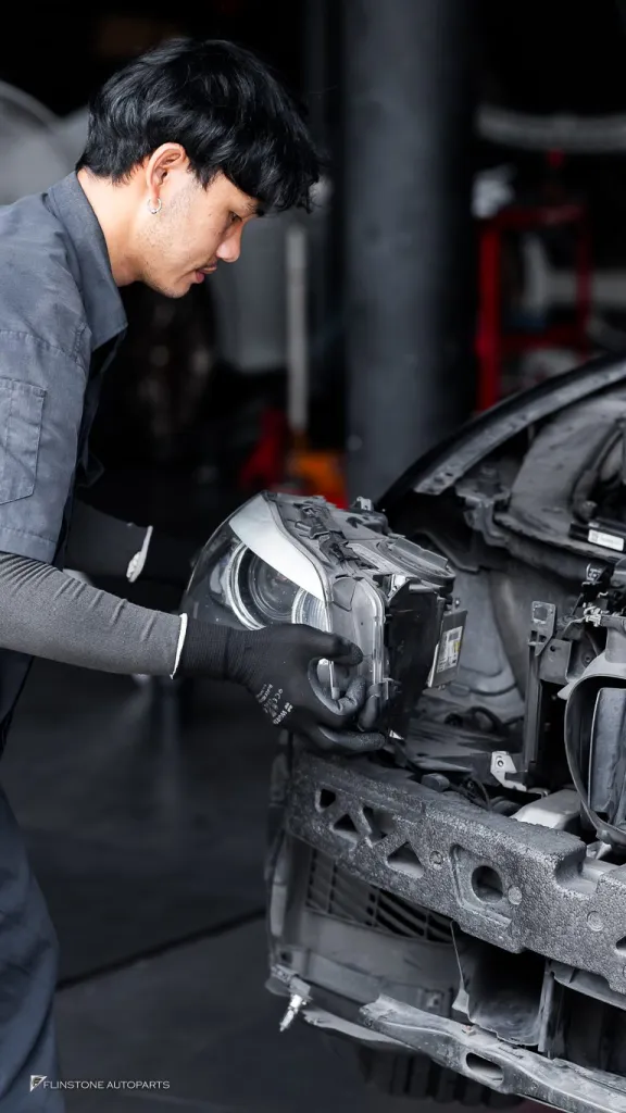 BMW F10 ไฟหน้า Lci