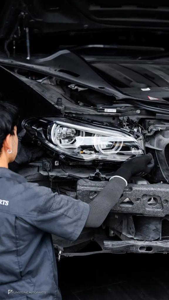BMW F10 ไฟหน้า Lci