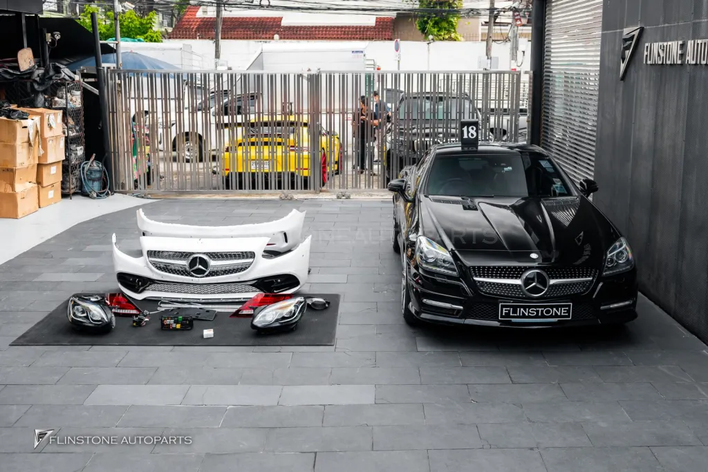 Mercedes Benz Slk to Slc ชุดพาร์ทรอบคัน