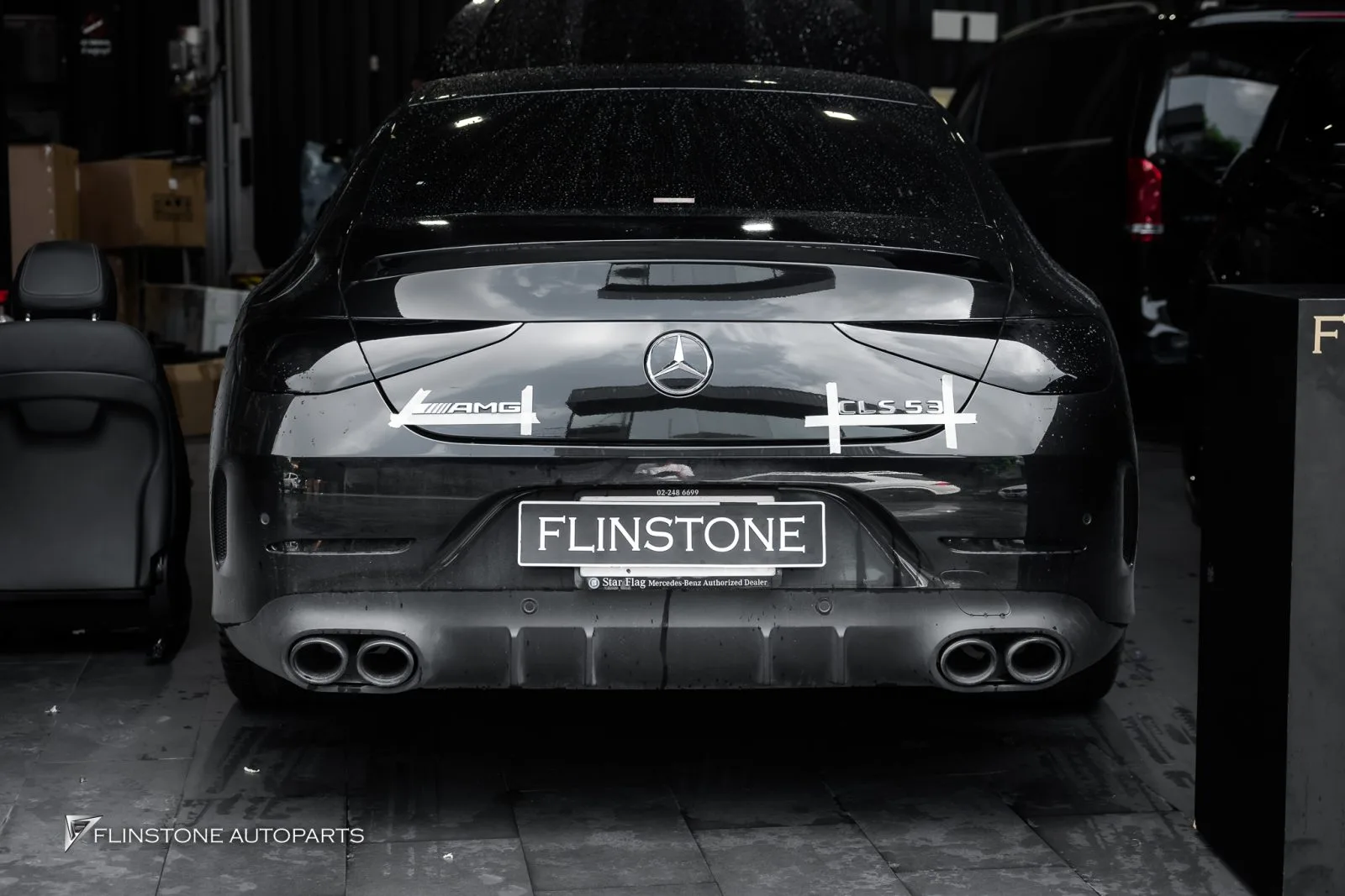 Mercedes Benz Cls โลโก้ดำ