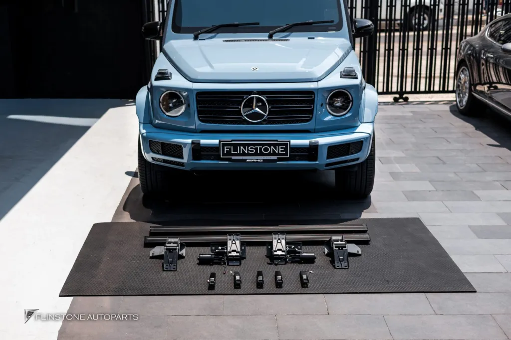 Mercedes Benz Gclass 滑动侧踏板 Keyless