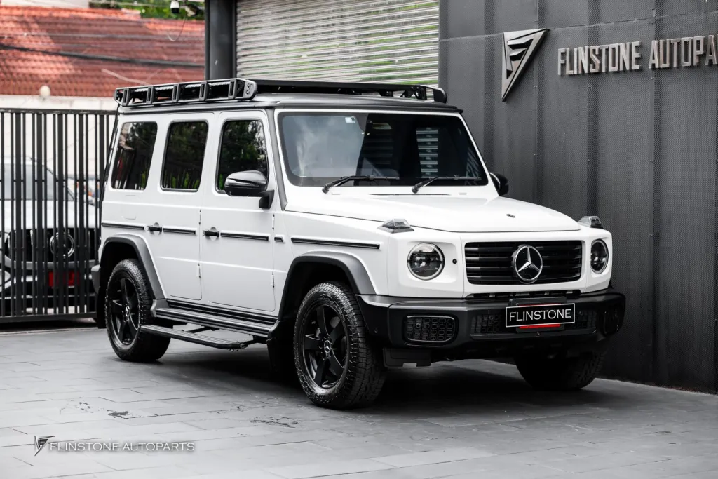Mercedes Benz Gclass electric side steps V2 Door Sill Trim