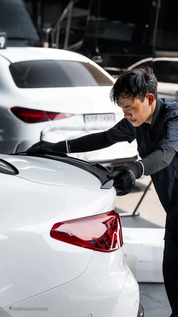 BMW G22 พาร์ทคาร์บอนรอบคัน Sooqoo ฝากระโปรง ท่อ ปลายท่อ