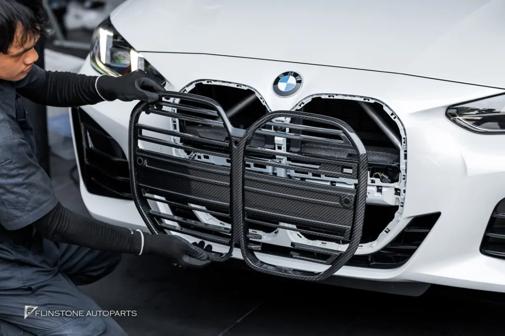 BMW G22 พาร์ทคาร์บอนรอบคัน Sooqoo ฝากระโปรง ท่อ ปลายท่อ