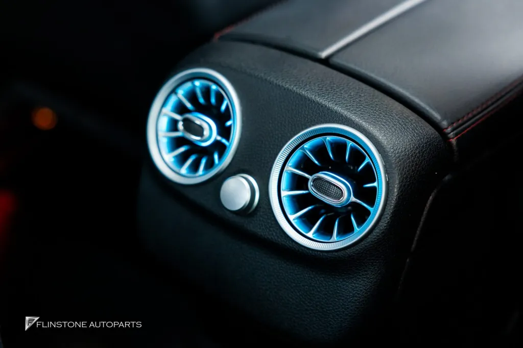 Mercedes Benz C205 方向盘出风口氛围灯车牌框