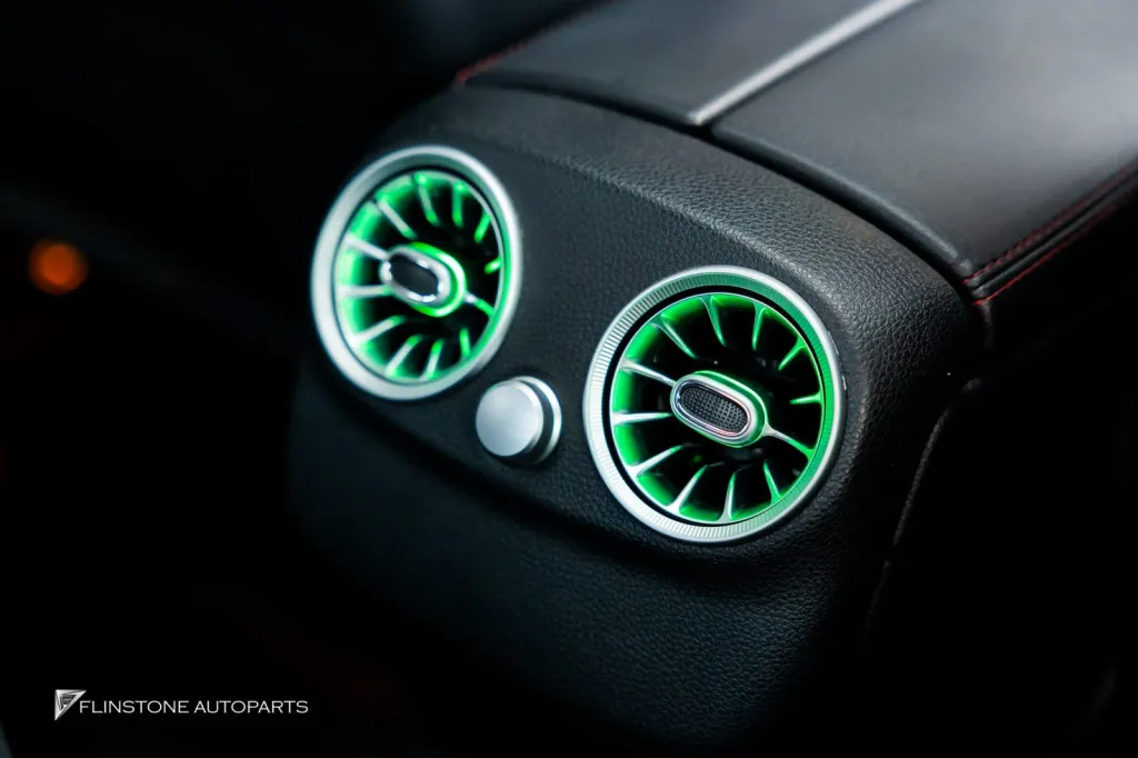 Mercedes Benz C205 方向盘出风口氛围灯车牌框