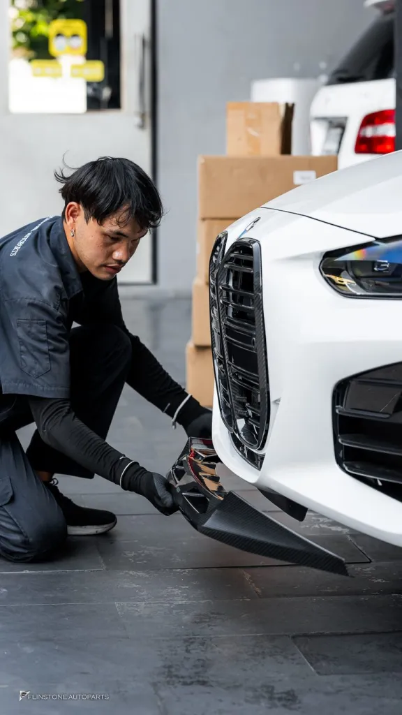 BMW G22 พาร์ทคาร์บอนรอบคัน Sooqoo ฝากระโปรง ท่อ ปลายท่อ