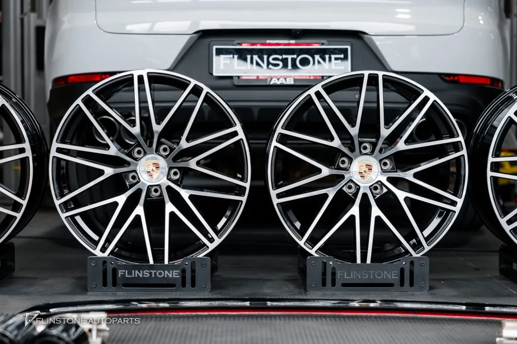 Porsche Cayenne 轮毂扰流板排气尾喉