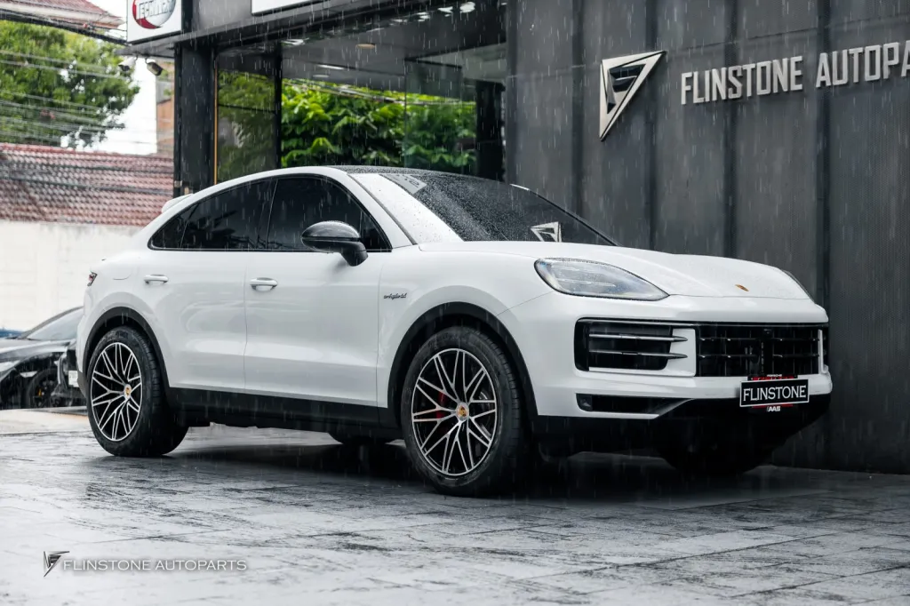 Porsche Cayenne 轮毂扰流板排气尾喉