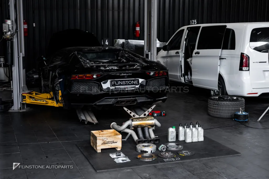 Lamborghini Avantador ท่อ Larini ยกเกียร์เปลี่ยนครัช , คาร์เพลย์