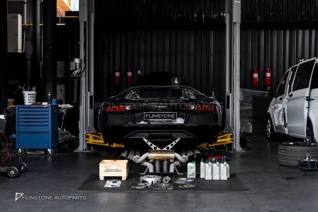 Lamborghini Avantador ท่อ Larini ยกเกียร์เปลี่ยนครัช , คาร์เพลย์