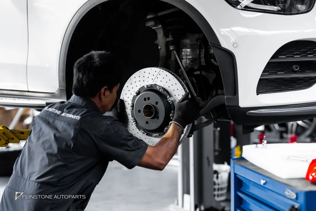 Mercedes Benz Glc เบรค