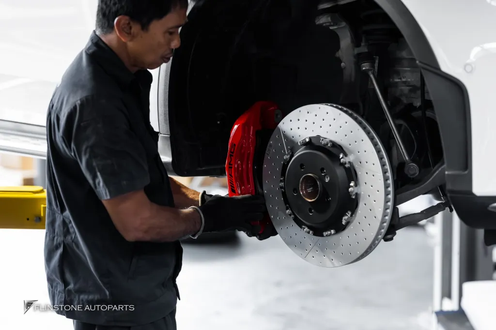 Mercedes Benz Glc เบรค