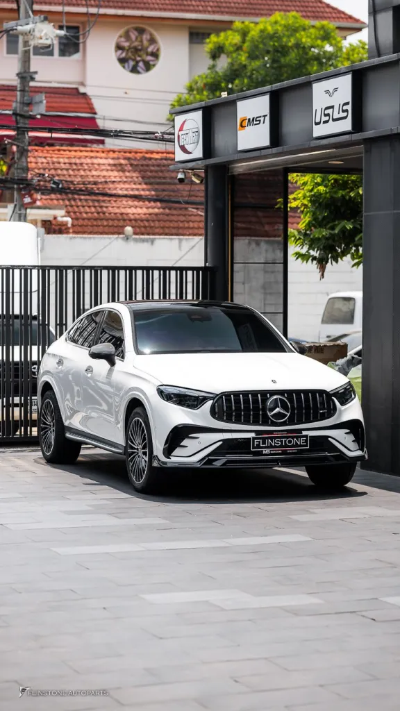 Mercedes Benz Glc มือจับคาร์บอน