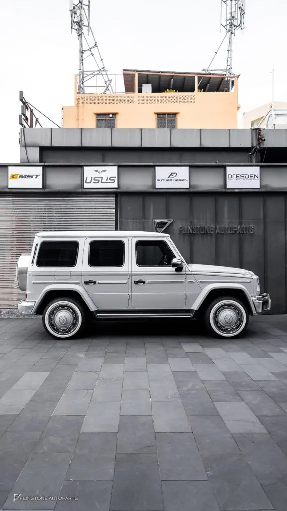 Mercedes Benz 580 Vintage Full Body Kit Wheels Usus
