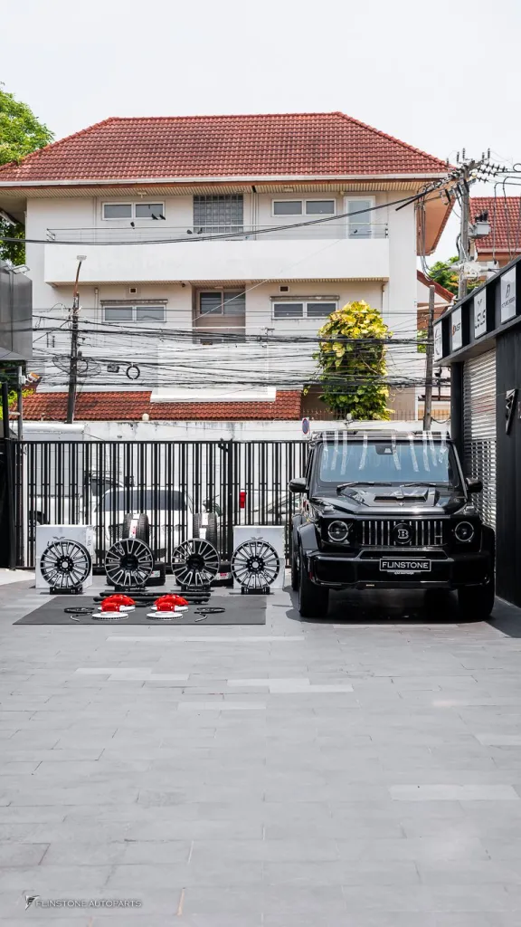 Mercedes Benz Gclass เบรค บันไดไฟฟ้า ล้อ Usus