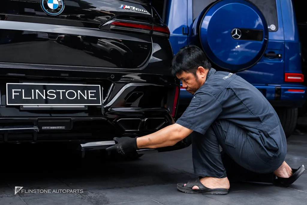 BMW M7 509 Lower Diffuser — Process