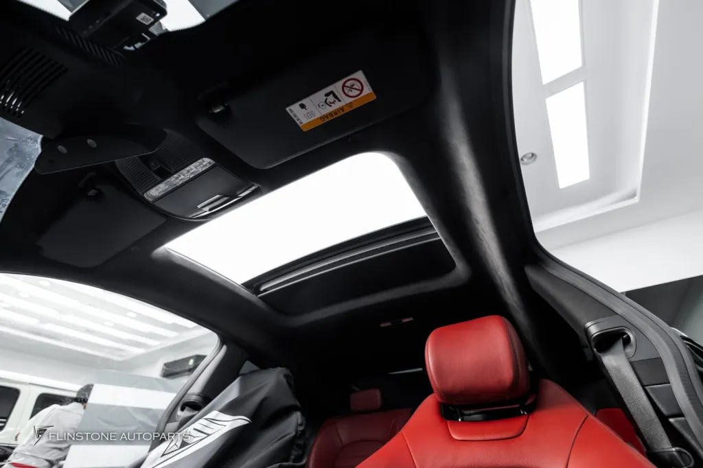 Mercedes Benz C205 大灯车顶 Alcantara