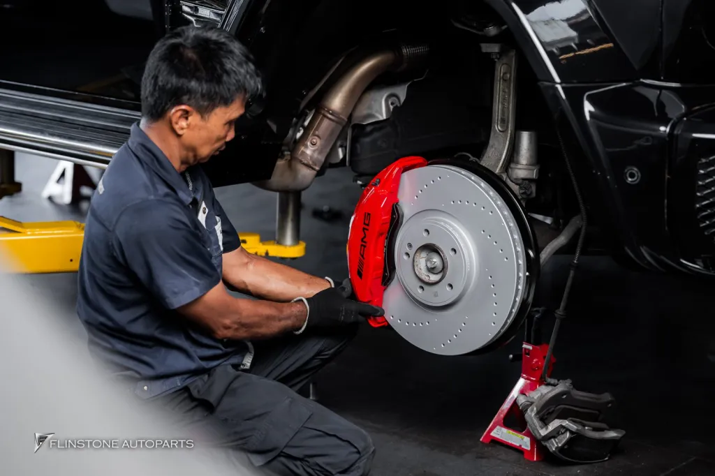 Mercedes Benz Gclass เบรค บันไดไฟฟ้า ล้อ Usus