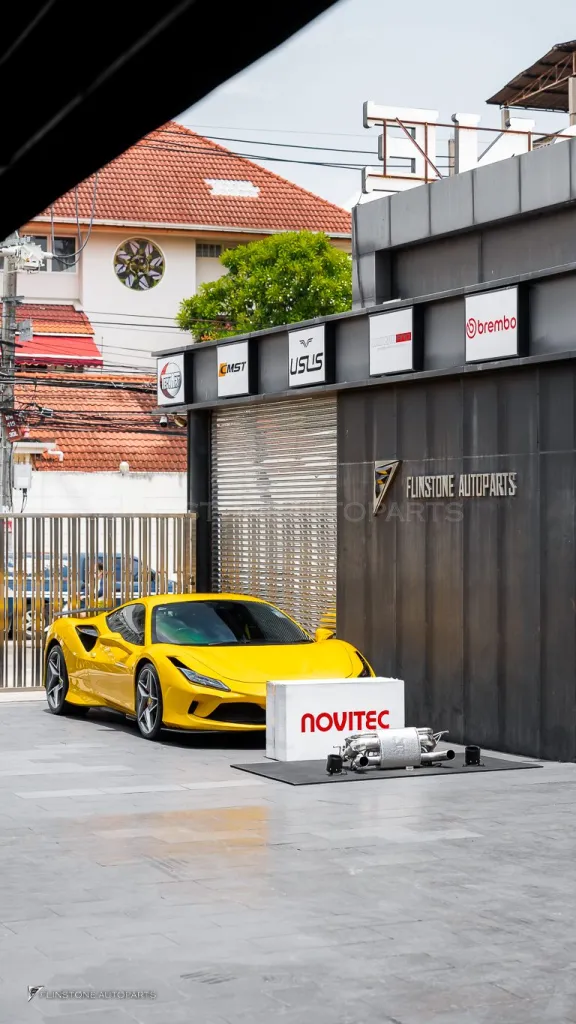 Ferrari F8 ท่อ Novitec