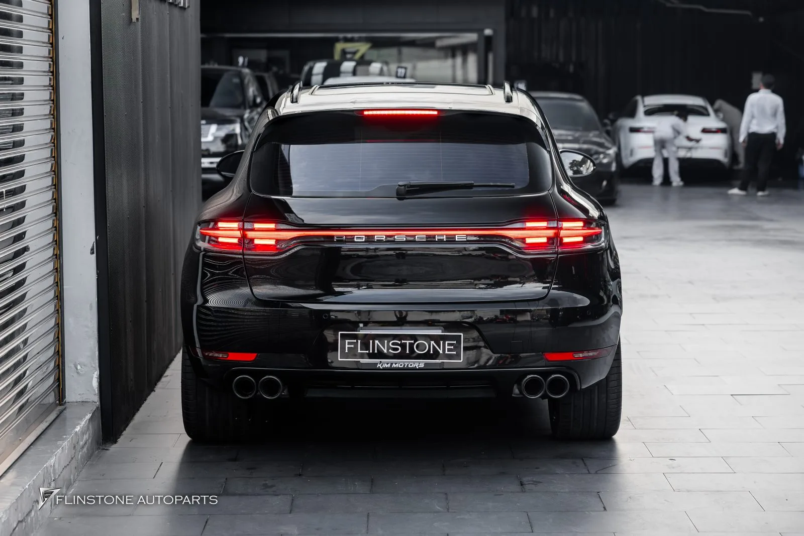 porsche macan แปลงชุดฝาท้าย ไฟท้าย