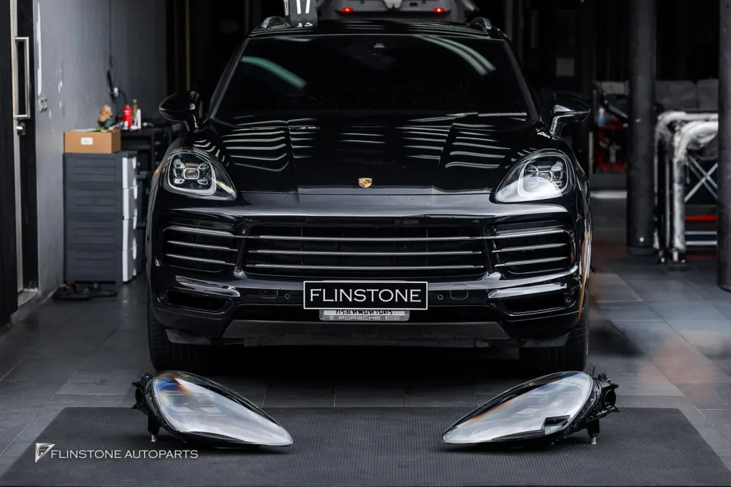 ไฟหน้า Porsche Cayenne