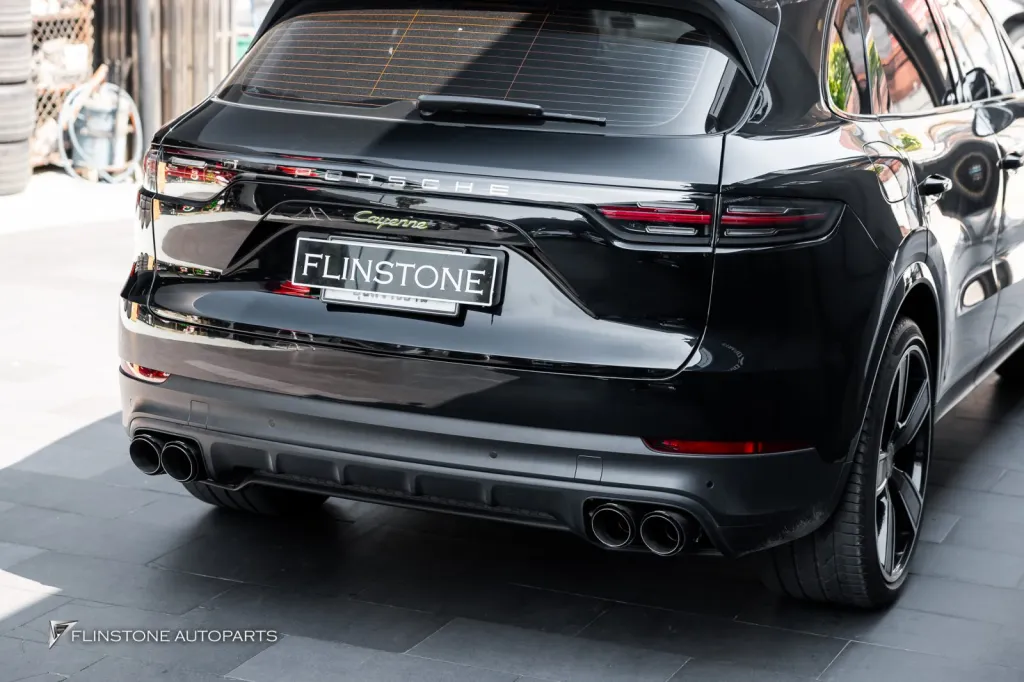 Porsche Cayenne Exhaust Tips Akrapovic