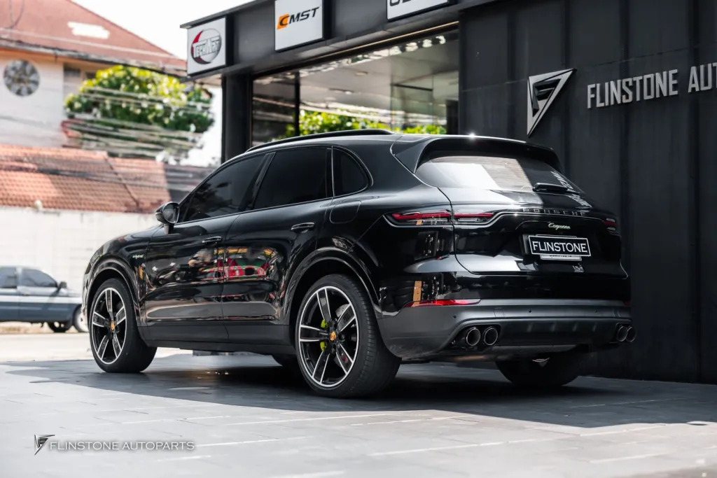 Porsche Cayenne Exhaust Tips Akrapovic