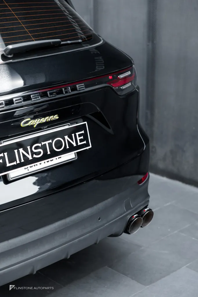 Porsche Cayenne Exhaust Tips Akrapovic