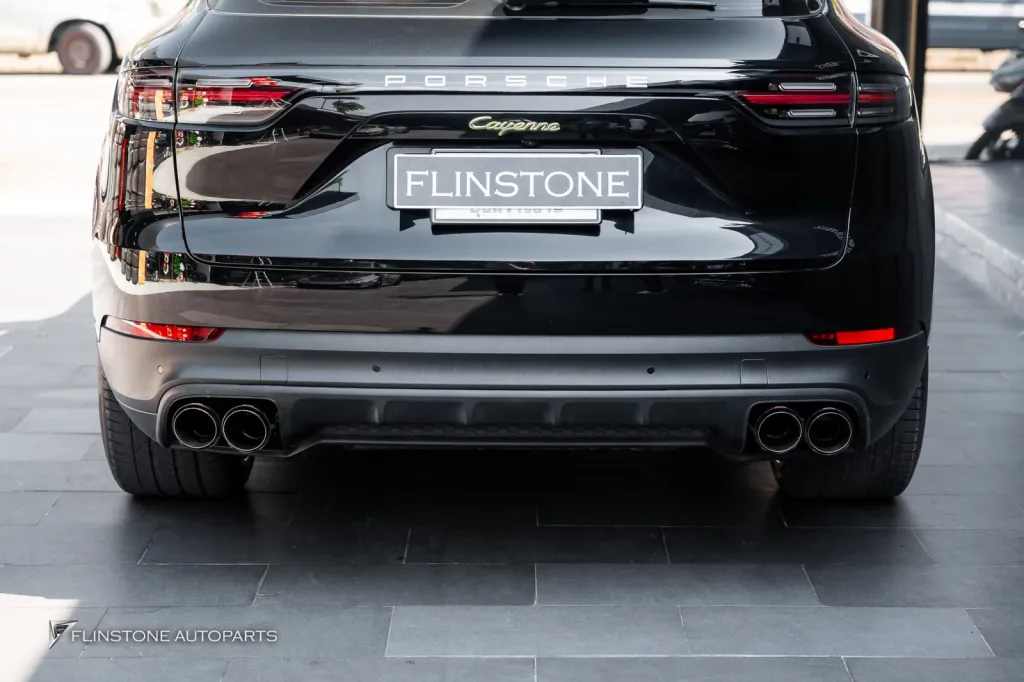 Porsche Cayenne Exhaust Tips Akrapovic