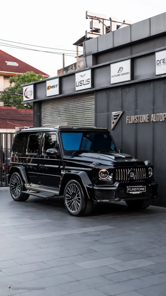 Mercedes Benz Gclass เบรค บันไดไฟฟ้า ล้อ Usus
